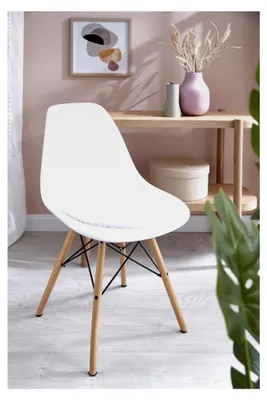 Produktbild von Sitzkissen, 100% Polyester, Weiß, rund 40 cm