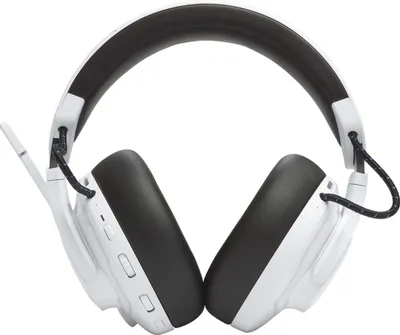 Zdjęcie produktu dla Bezprzewodowy zestaw słuchawkowy do gier JBL Quantum 910P Console, kolor: biały/niebieski
