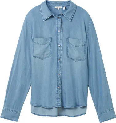 Image de Blouse TOM TAILOR effet denim 10113 46