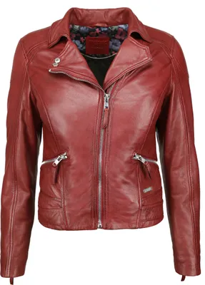 Produktbild von Mustang Lederjacke 31019271 Damen bordeaux XS