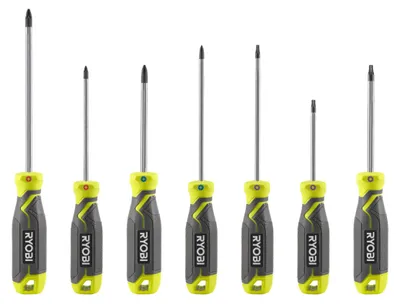 Produktbild von RYOBI 7-teiliges magnetisches Schraubendreher-Set - RHSDS7PC