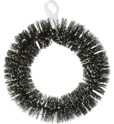 Produktbild von Dekoration SNOW Schneekranz 20 LED fi 30 cm HOMLA