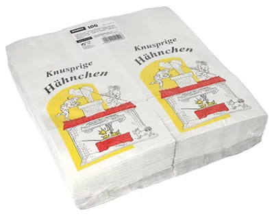Zdjęcie produktu dla Papstar 11520, Biały, 280 mm, 130 mm, 80 mm, 100 szt.