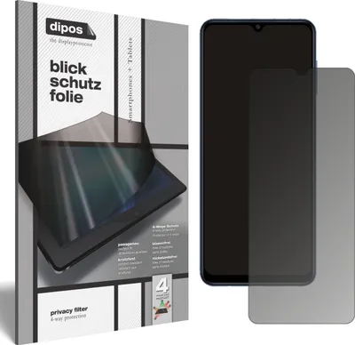 Produktbild von Blickschutzfolie für Samsung Galaxy M12 matt Schutzfolie Folie Display Schutz dipos