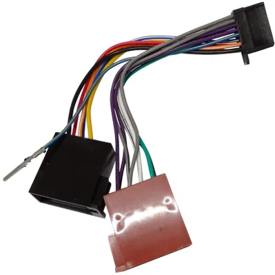 ISO-Adapter Kabelbaum für Autoradio, kompatibel mit JVC/Kenwood Modellen