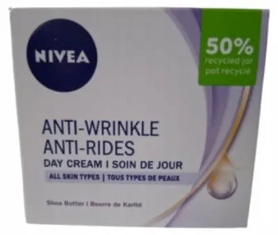 Zdjęcie produktu dla Krem Do Twarzy Nivea Anti-Wrinkle Przeciwzmarszczkowy Z Masłem Shea 50 Ml
