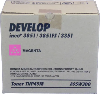 Produktbild von Develop A95W3D0, 12000 Seiten, Magenta, 1 Stück(e)
