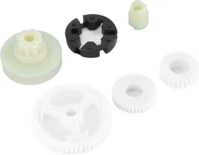 Imagen del producto de Motorreductor para elevalunas de 6 piezas, modelo RK1009, compatible como repuesto para Mazda 5, Mazda 6, CX-7, CX-9 y RX-8
