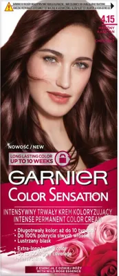 Produktbild von Garnier Color Sensation Haarfärbecreme 4.15 Frostige Kastanie