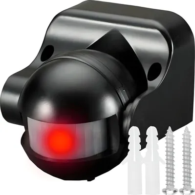 Produktbild von Bewegungsmelder LED Außen Infrarot Motion 180° Sensor Bewegungssensor Radar PIR Wandmontage Wand Aufputz Schaltleistung Kontakt 230V IP44 Retoo