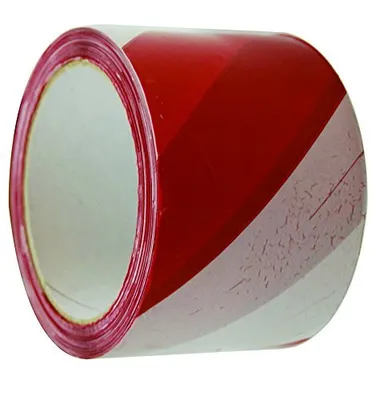 Produktbild von STUBAI Absperrband rot/weiss 100 m