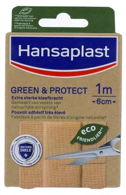 Produktbild von Hansaplast Pflaster Green & Protect 1 Meter (1 Stück)