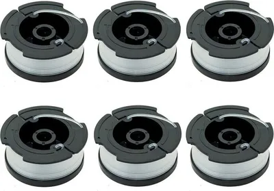 Produktbild von INF 6-balení cívky drátu pro vyžínače trávy Black & Decker Černá