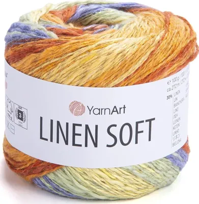 Produktbild von Yarn Art Linen Soft 7412 Strickgarn