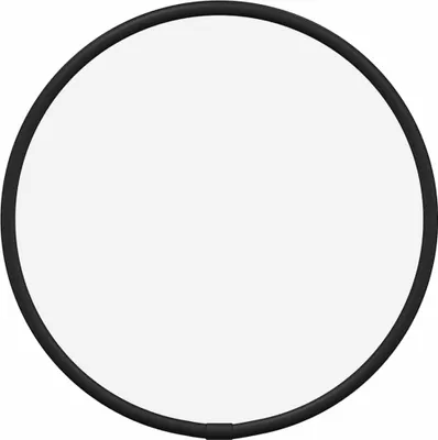 Produktbild von vidaXL Wandspiegel Schwarz Ø 20 cm Rund