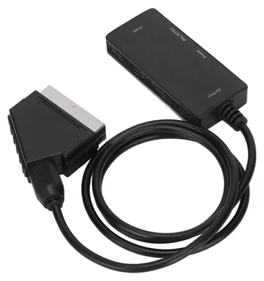 Obrázok produktu pre Adaptér HD Multimedia Interface (HDMI) na SCART, podporuje Full HD (720P, 1080P), AV adaptér pre televízory, monitory a projektory s podporou HDTV