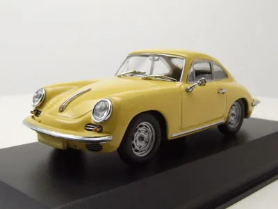 Produktbild von Porsche 356 C Carrera 2 1963 gelb Modellauto 1:43 Maxichamps