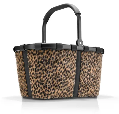 Produktbild von reisenthel Carrybag Einkaufskorb Leo Fake Fur Fell BK6072