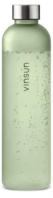 Trinkflasche 1L Sportflasche Wasserflasche BPA frei Kohlensäure geeignet Vinsun