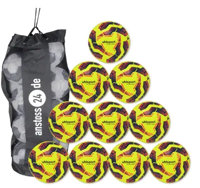 Produktbild von Ballset Uhlsport Spielball SALA MATCH ADDGLUE inkl. Ballsack 10 Bälle