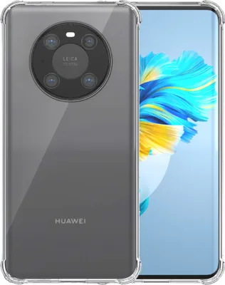Image de Smartphonica étui pour téléphone Huawei Mate
40 Pro Transparent Shockproof - Coque arrière TPU SIlicone Shockproof
avec Bumper Transparent
