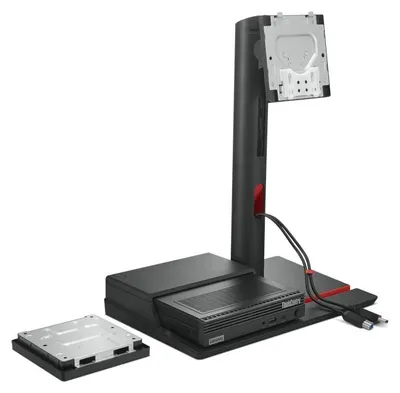 Produktbild von Lenovo 4XF1K03170, Schrauben, 5,5 kg, 55,9 cm (22"), 68,6 cm (27"), 100 x 100 mm, Schwarz
