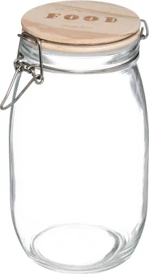 Produktbild von Glaskrug deckel pin "wording" 1,5l - 5 five simply smart