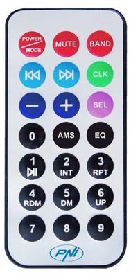 Obrázek produktu pro Dálkové ovládání pro MP3 přehrávače PNI Clementine 8440/8428/8425