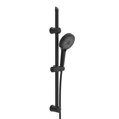 Produktbild von CORDOBA Stangenbrause-Set, Schwarz