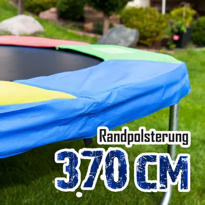 Produktbild von Trampolin-King Randabdeckung für 370cm Trampolin Bunt MS-16514