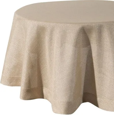 Produktbild von Runde Tischdecke STELLA1 150 cm gold