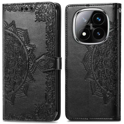 Imagen del producto de Funda libro Mandala para Xiaomi Redmi Note 14 Pro (5G) -