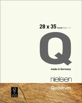 Immagine prodotto di Cornice Nielsen in legno Quadrum 28x35 cm, bianco opaco