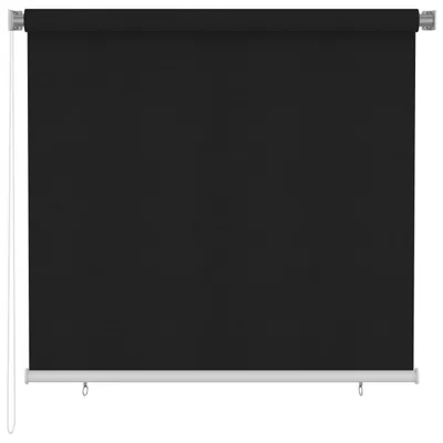 Zdjęcie produktu dla vidaXL Roleta zewnętrzna 160x140 cm czarna