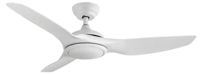 Image de Ventilateur de plafond 76 cm nickel satiné - 6 pales avec éclairage E27