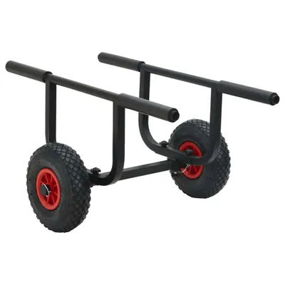 Produktbild von vidaXL Kajak-Trolley 90 kg Aluminium