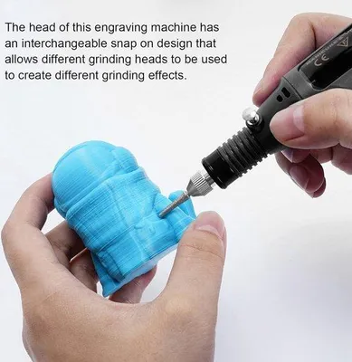 Obrázek produktu pro Elektrický gravírovací stroj, dobíjecí přes USB, pro broušení a gravírování