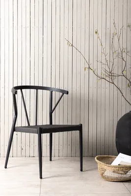 Produktbild von Venture Home Stuhl Stina Schwarz 6er-Pack