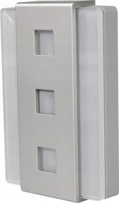 Obrázek produktu pro Drátový dvoubarevný stříbrný zvonek GNT-248 GLASSO 8V 78dB