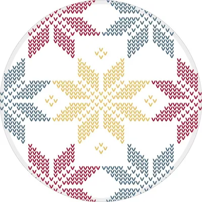 Produktbild von Tassendeckchen Mick, Tissue 9-lagig, 100 mm, 250 Stück - Mank - Weihnachten Sterne