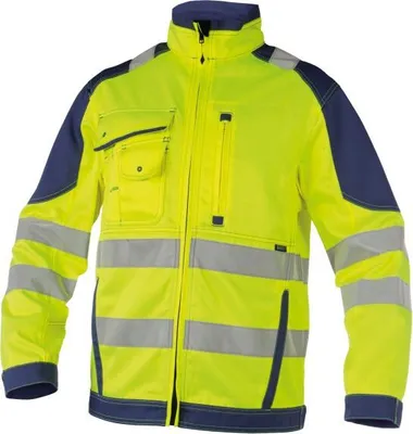Produktbild von DASSY Warnschutzjacke ORLANDO Gr. 4XL   gelb/blau