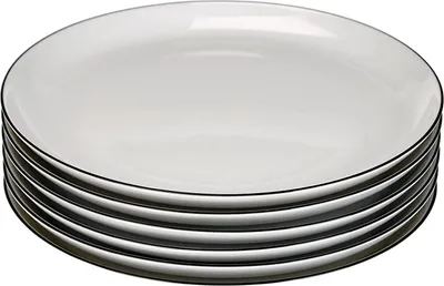 Produktbild von Seltmann Weiden Lido Black Line Frühstücksteller 20 cm (6er set)