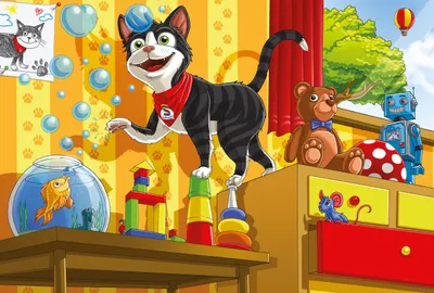Produktbild von Puzzle Schmidts Katze, 60 Teile
