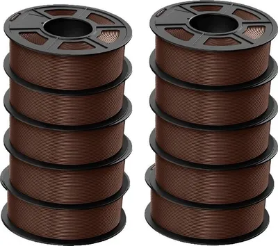 Zdjęcie produktu dla filament do drukarek 3D, średnica 1,75 mm, materiał przyjazny dla środowiska, PLA 10chocolate