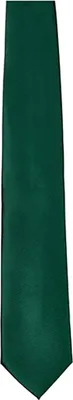 Immagine prodotto di Cravatta di raso / 144 x 8,5cm / 100% cucita a mano - Colore: Verde bottiglia - Dimensioni: 144 x 8,5cm