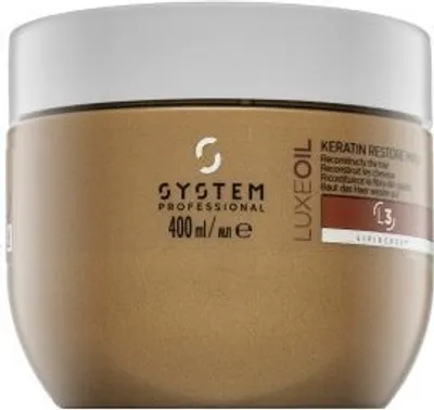 Produktbild von System Professional LuxeOil Keratin Restore Mask kräftigende Maske für geschädigtes Haar 400 ml