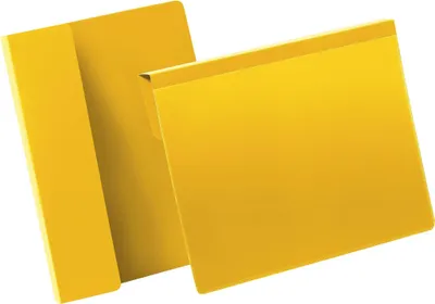 Obrázok produktu pre DURABLE 172204 Vrecko na etikety DURABLE, so záhybom, DIN A5 na šírku, žlté
