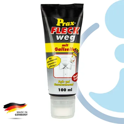 Produktbild von Prax Fleck weg - mit Gallseife - 100 ml, Farb- und Gewebeschonend