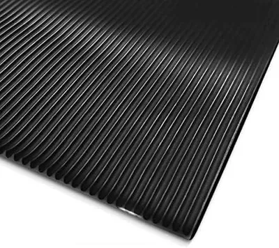 Produktbild von Gummiläufer in feiner Riefenstruktur - 10 Größen verfügbar - Breite: 100 cm - 100 x 400 cm