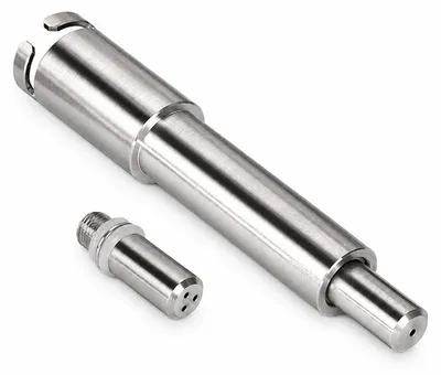 Produktbild von Edelstahl Milchaufschäumer Dampfdüse Set, 1-Loch und 3-Loch Aufsatz, kompatibel mit EC685 Espressomaschinen